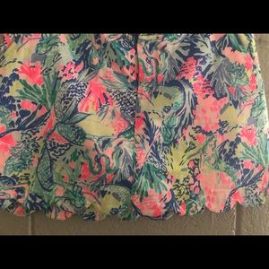 Lilly Pulitzer Mermaids Cove Skort